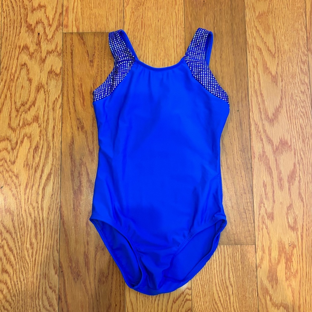Basic Moves Royal Blue Leotard